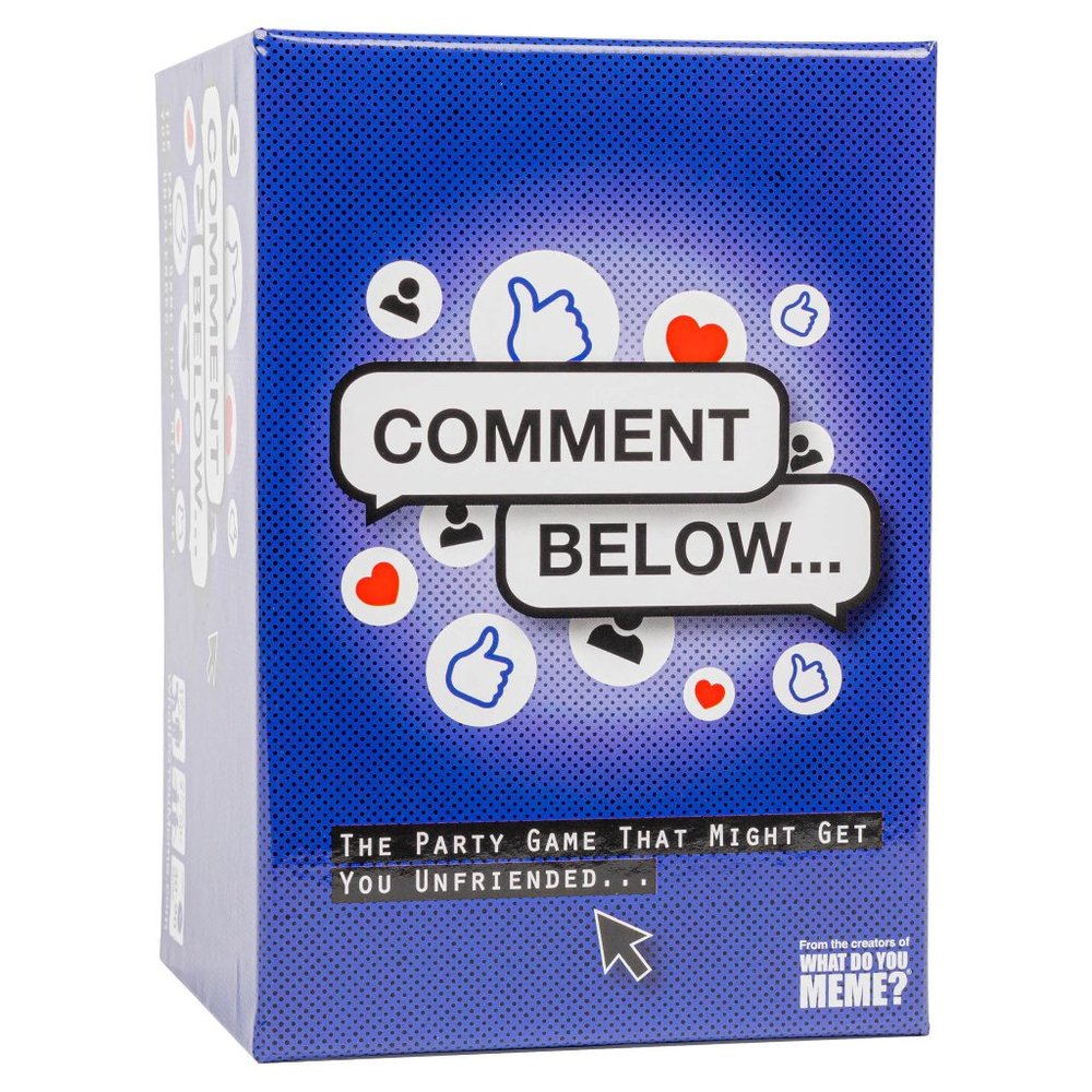 Comment Below – Adult Party Game by What Do You Meme? BSFW Edition Card Game - A